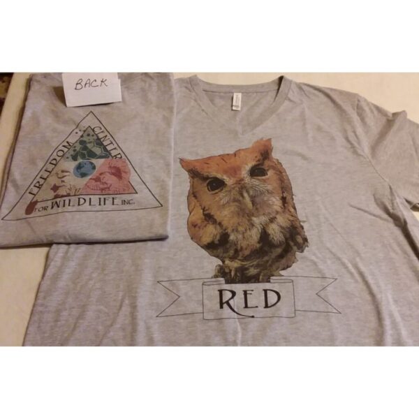 Red the Screech Owl V-Neck